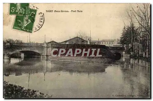 Niort Cartes postales Pont Main