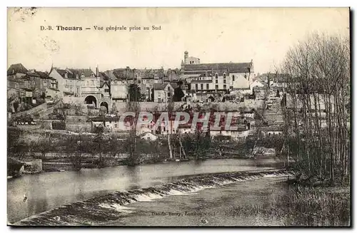 Thouars Cartes postales Vue generale prise au sud