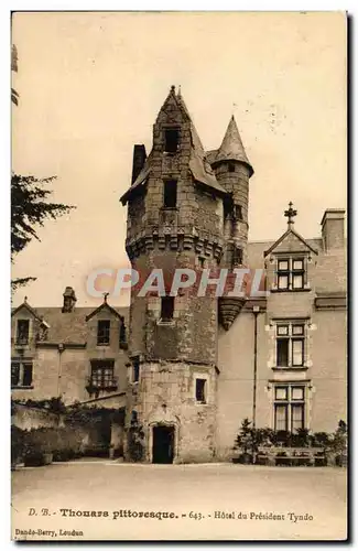 Thouars Cartes postales Hotel du President Tyndo