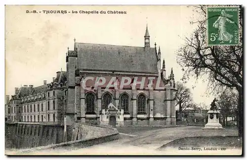 Thouars Ansichtskarte AK La chapelle du chateau