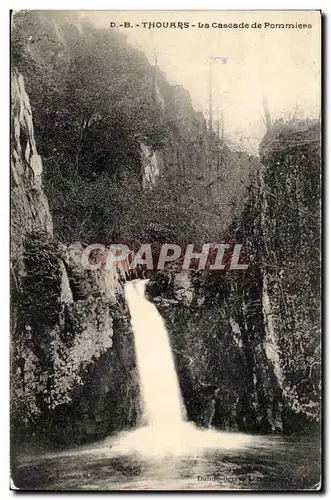 Thouars Cartes postales La cascade de pommiers