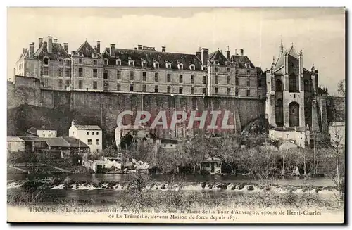 Thouars Cartes postales le chateau