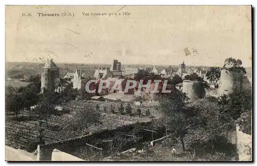 Thouars Cartes postales Vue generale prise a l&#39Est