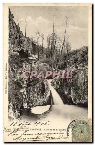 Thouars Cartes postales Cascade de pommiers