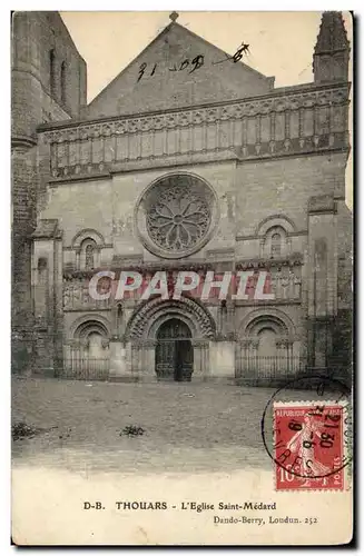 Thouars Cartes postales Eglise Saint Medard