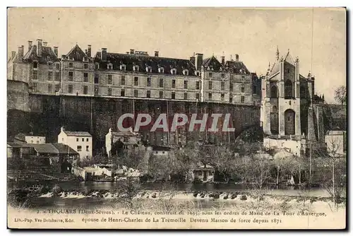 Thouars Cartes postales Le chateau