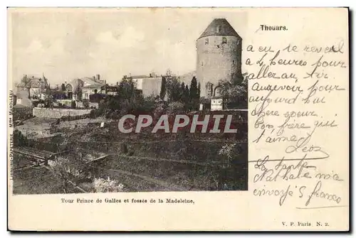 Thouars Cartes postales Tour Prince de Galles et fosses de la Madeleine