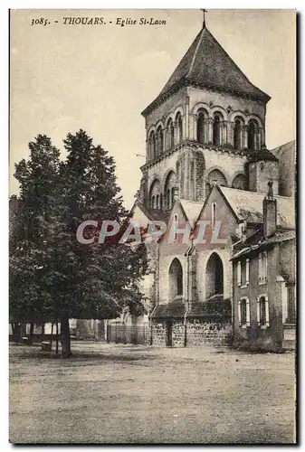 Thouars Ansichtskarte AK Eglise St Laon