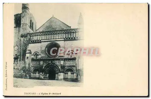 Thouars Cartes postales Eglise St Medard