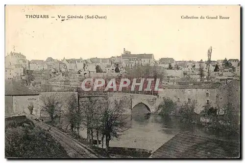 Thouars Cartes postales Vue generale (sud ouest)