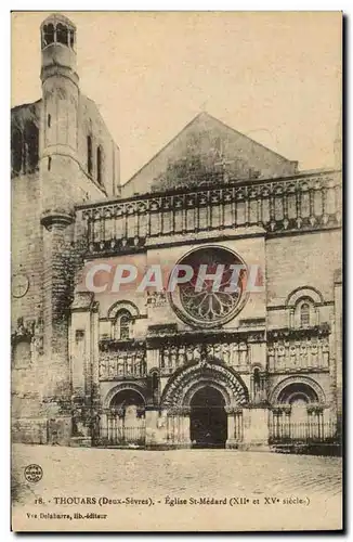 Thouars Cartes postales Eglise St Medard