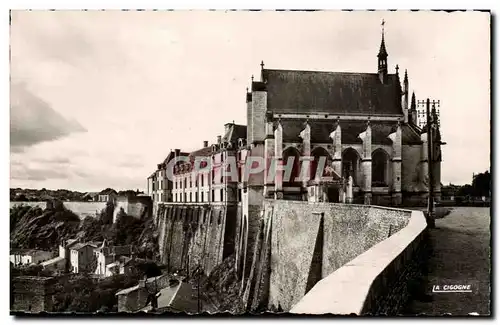 Thouars Ansichtskarte AK le chateau et la chapelle