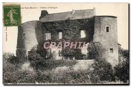 Saint Maixent Cartes postales chateau d&#39aubigne