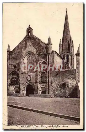 Airvault Cartes postales L'eglise