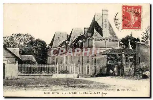 l&#39Absie Cartes postales Chateau de l&#39abbaye