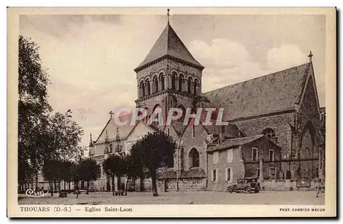 Thouars - Eglise Saint Laon - Ansichtskarte AK