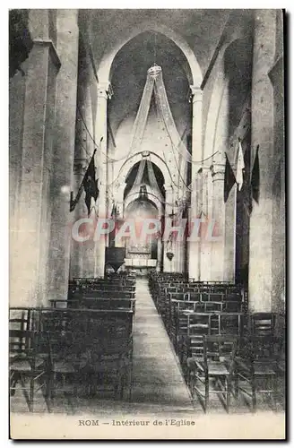 Rom - Interieur de l'Eglise - Cartes postales