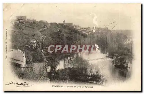 Thouars - Moulin et Cote de Crevant - Cartes postales