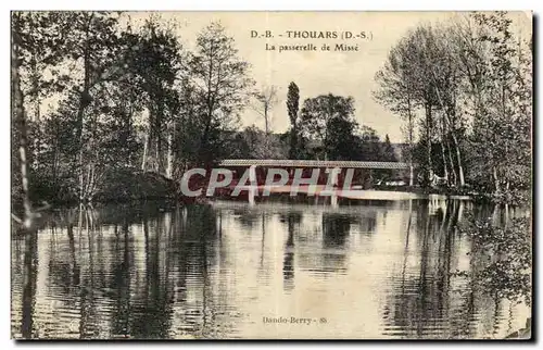 Thouars - La Passerelle de Misse - Cartes postales