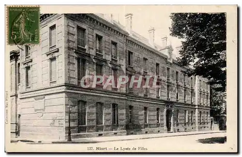 Niort - Le Lycee de Filles Cartes postales