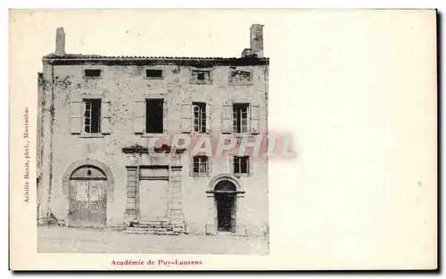 Cartes postales Academie de Puy laurens