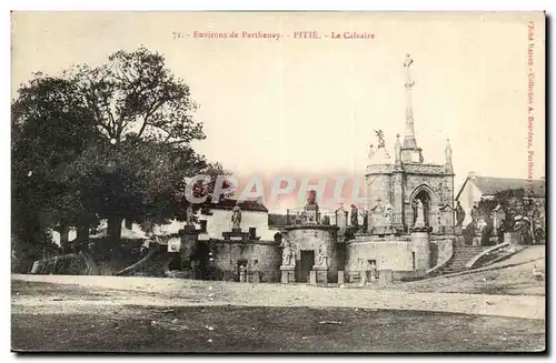 Environs de Parthenay Cartes postales Pitie Le calvaire