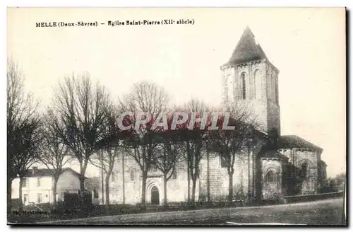 Melle Cartes postales Eglise Saint Pierre