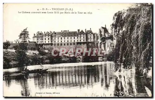 Thouars Cartes postales Le chateau construit sous Luis XII par Marie de la Tour en 1635