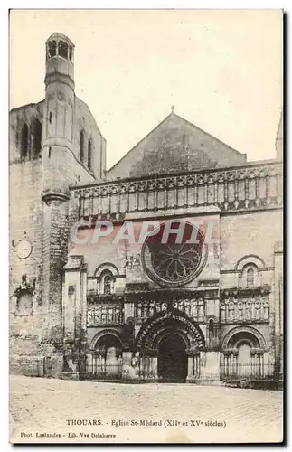 Thouars Cartes postales Eglise St Medard