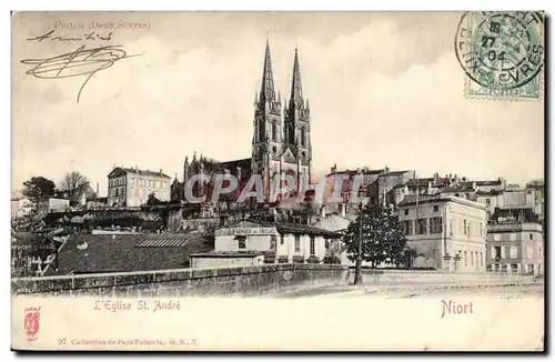 Niort Cartes postales Eglise St Andre