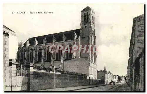 Niort Ansichtskarte AK Eglise Saint Etienne