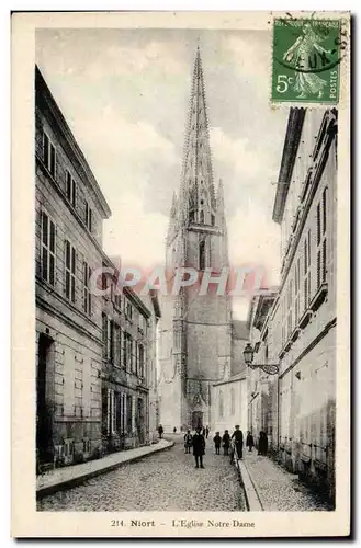 Niort Cartes postales L&#39eglise Notre Dame