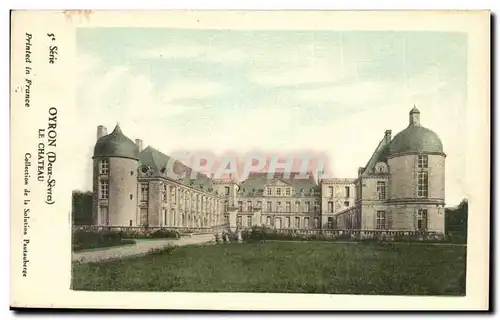 Oyron Cartes postales Le chateau