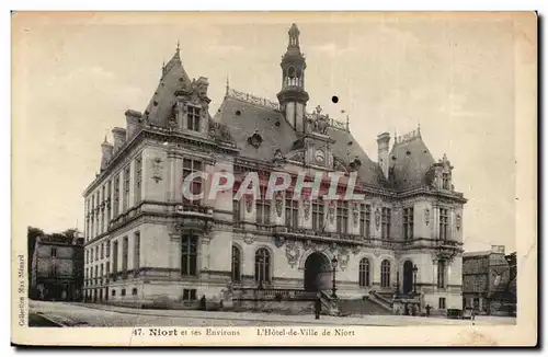 Niort Cartes postales L&#39hotel de ville