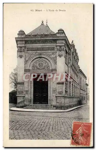 Niort Cartes postales L&#39ecole de dessin