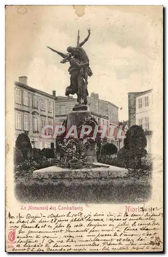 Niort Ansichtskarte AK Le monument des combattants