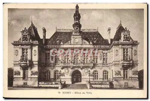 Niort Cartes postales Hotel de ville