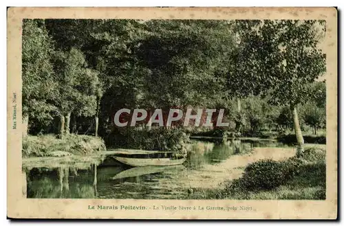 Le Marais poitvevin Ansichtskarte AK La vieille Sevre a la Garette pres Niort