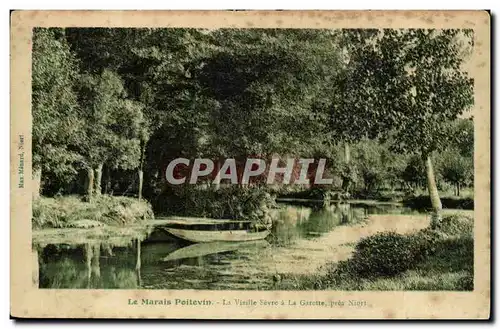 Le Marais poitvevin Cartes postales La vieille Sevre a la Garette pres Niort