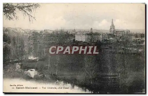 Saint Maixent Cartes postales Vue generale Cote Ouest