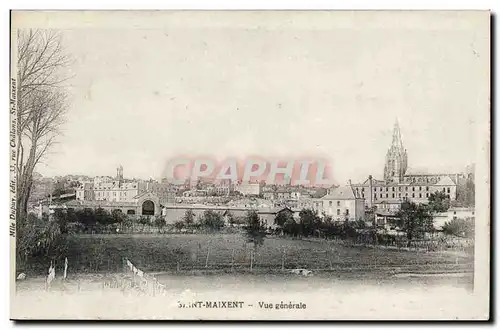 Saint Maixent Cartes postales Vue generale