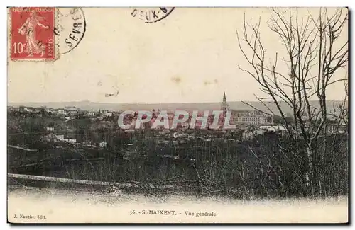 Saint Maixent Cartes postales Vue generale