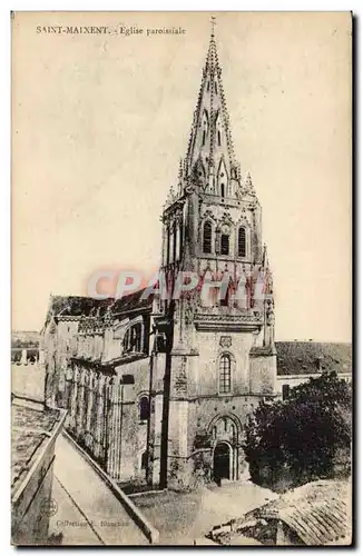 Saint Maixent Cartes postales Eglise paroissiale