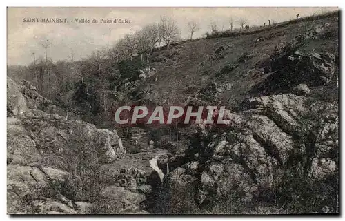 Saint Maixent Cartes postales Vallee du puits d&#39enfer