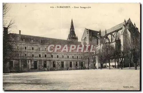 Saint Maixent Cartes postales Cour SAragosse