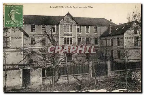 Saint Maixent Cartes postales Ecole superieure de filles