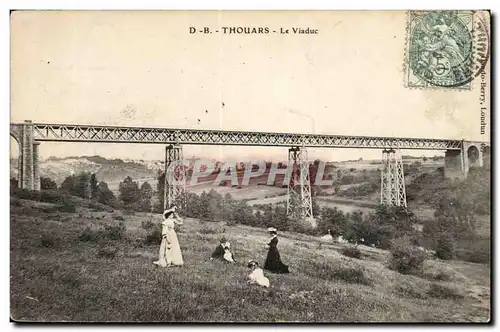 Thouars Cartes postales Le viaduc