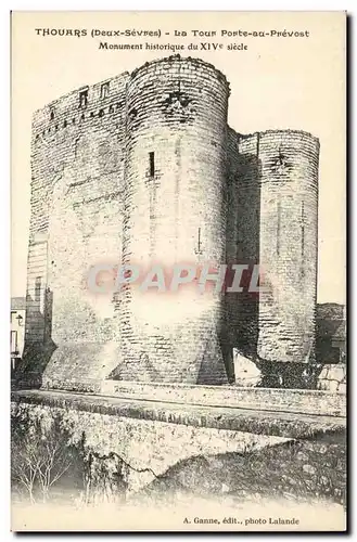 Thouars Cartes postales La tour Porte au Prevost