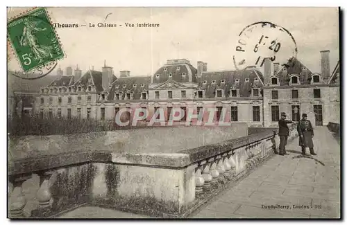 Thouars Cartes postales Le chateau Vue interieure