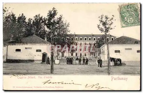 PArthenay Cartes postales CAserne Allard Vue d&#39entree